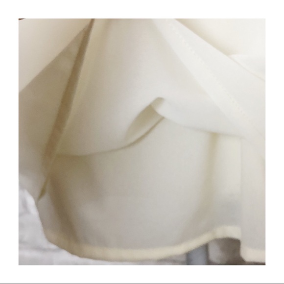 FRANCESCAS | Ivory Beaded Detail Cap Sleeve Blouse Small - Picture 5 of 10